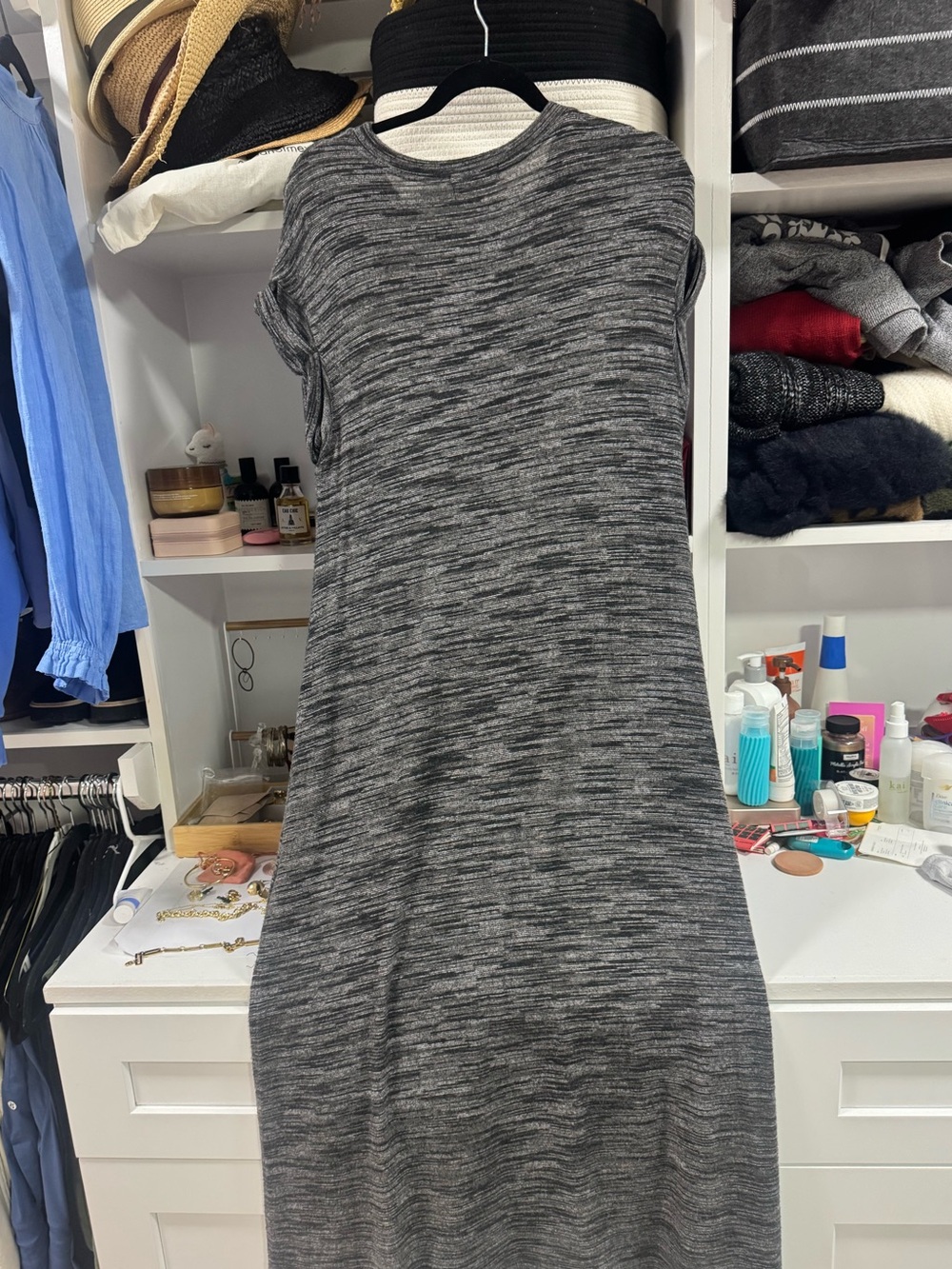 Bella Dahl Heather Gray Long Maxi Dress – Size M soft fabric - Picture 4 of 4